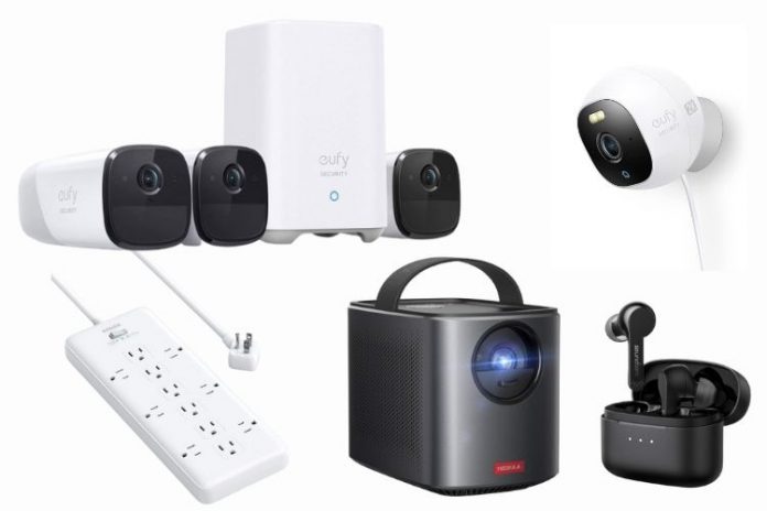 Anker Deals on Security Camera Systems, Portable Projectors, and More