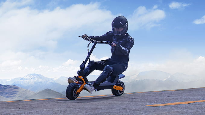 Fiido Beast Electric Scooter Sit-Cycling